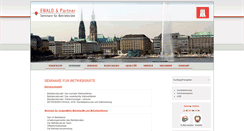 Desktop Screenshot of ewaldundpartner.de