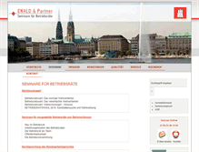 Tablet Screenshot of ewaldundpartner.de